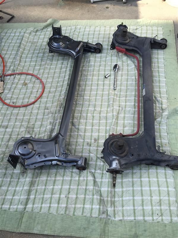 可変式アクスルに交換（ダイハツ ミラジーノ・L700/710系）by よっしー