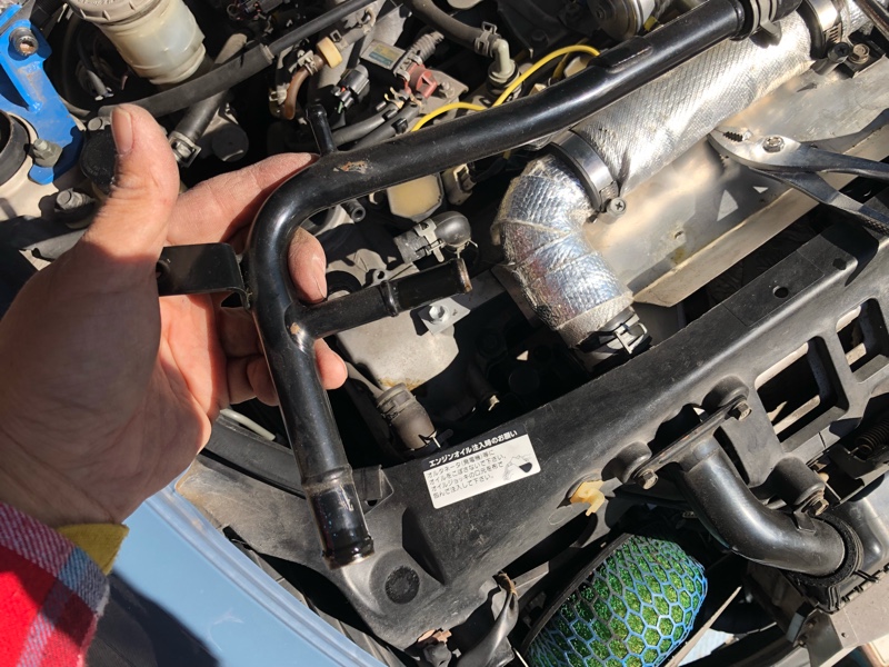 も。ファク製 L880K。オイルキャッチタンク取付♪（ダイハツ コペン