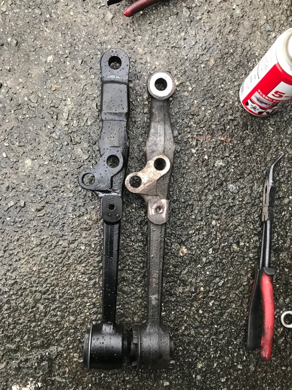 kazama auto 25mm延長ロアアーム取り付け（トヨタ マークII・X110系