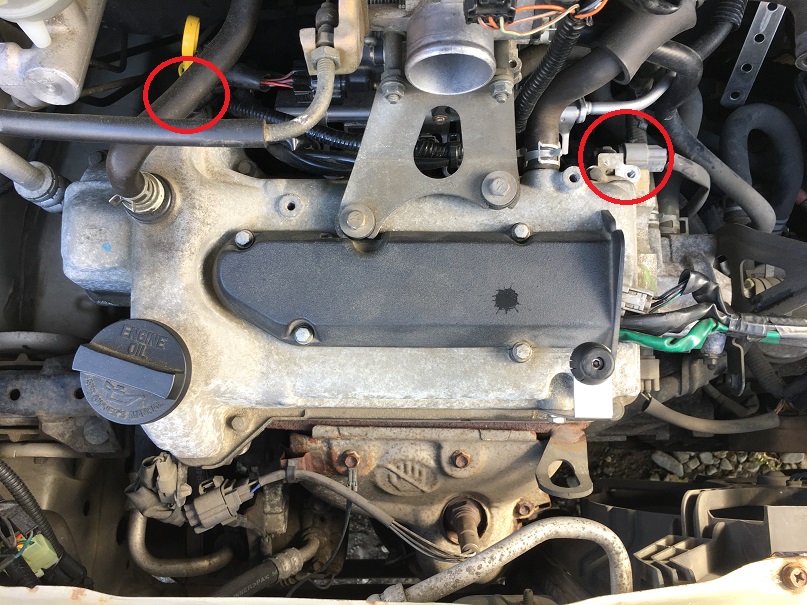 ワゴンR MC22S K6A カムポジションセンサー交換（スズキ ワゴンR