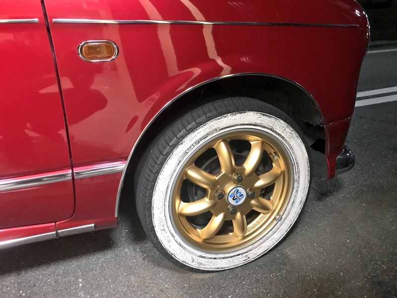 純正ミニライトホイール塗装（ダイハツ ミラジーノ・L700/710系）by