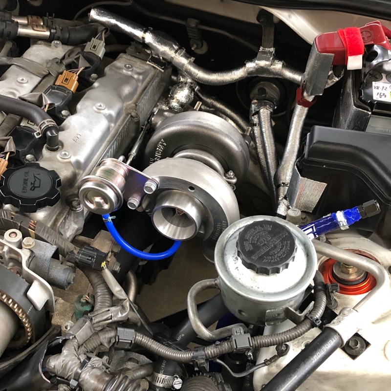 トラスト ターボキットの取り付け その6（トヨタ アルテッツァ・10系