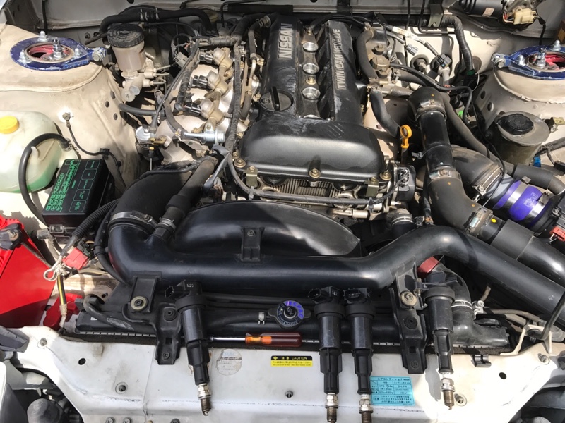 クランク角センサー交換（日産 180SX・RS13/KRS13型）by チャラペー