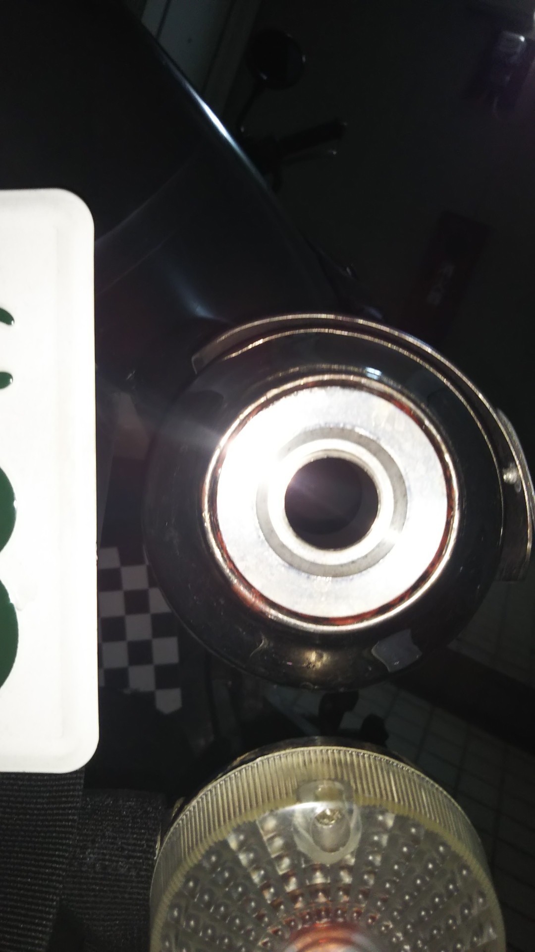 ノーマルマフラーで低音を出すには・・・の巻!!!（ホンダ ホーネット