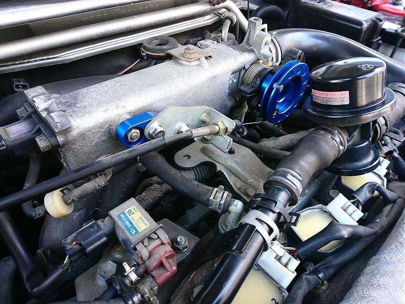 GP!リアルレスポンススロットルプーリー 取付（ダイハツ コペン・L880K