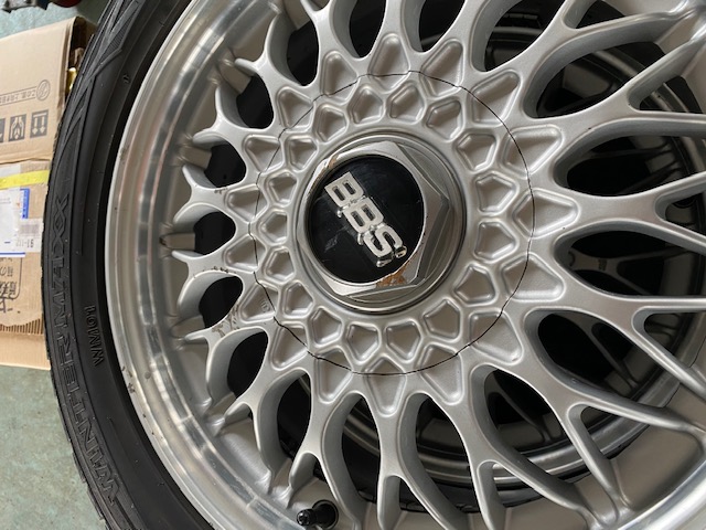 スタッドレス用 日産純正 BBS 16インチホイール②（日産 リーフ・ZE1