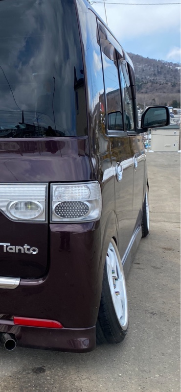 アクスル取り付け（ダイハツ タントカスタム・L350/360S）by 有タント