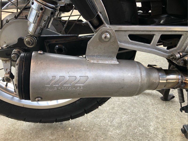 スーパートラップ サイレンサー 磨き（ホンダ GB250 CLUBMAN (クラブ