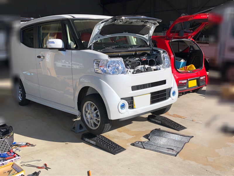 モデューロサスペンション一式交換（ホンダ N-BOXスラッシュ・JF）by