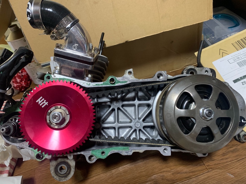 スーパーDIO-ZX(AF28)エンジン腰下（ホンダ G'）by Magneto - みんカラ