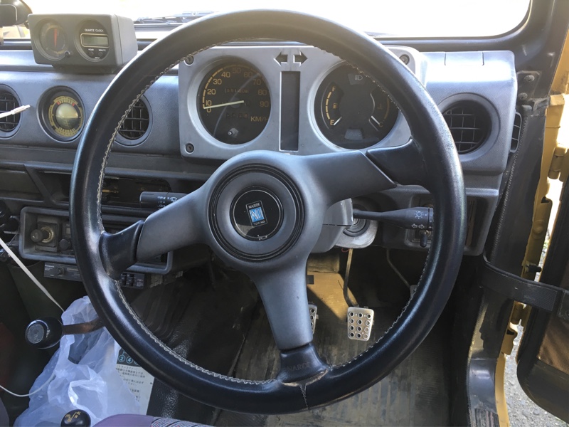 SJ30 ステアリング&ボス交換（スズキ ジムニー・SJ30/SJ40）by CRR1987