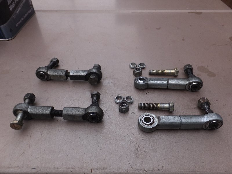 NDスタビリンク流用＆ピロスタビリンク修理（マツダ ユーノス