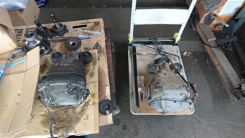 ME51流用 溶接デフロックとファイナル変更、車速について少し（日産