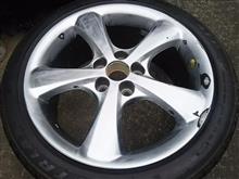 JZX81]マークX純正18インチホイールをなんちゃってハイグロス塗装