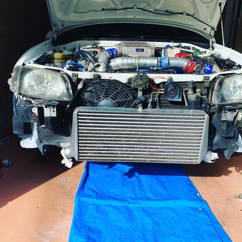 インタークーラー交換（トヨタ スターレット・P90系）by yuzz - みんカラ