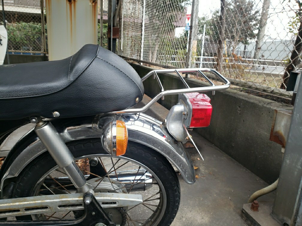 リアキャリアの取り付け（ヤマハ YB-1）by morishi808 - みんカラ