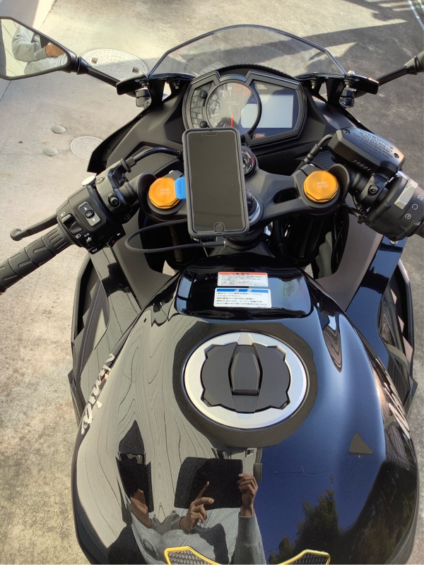 QUAD LOCK スマホホルダー（カワサキ Ninja ZX-25R）by Massel - みんカラ
