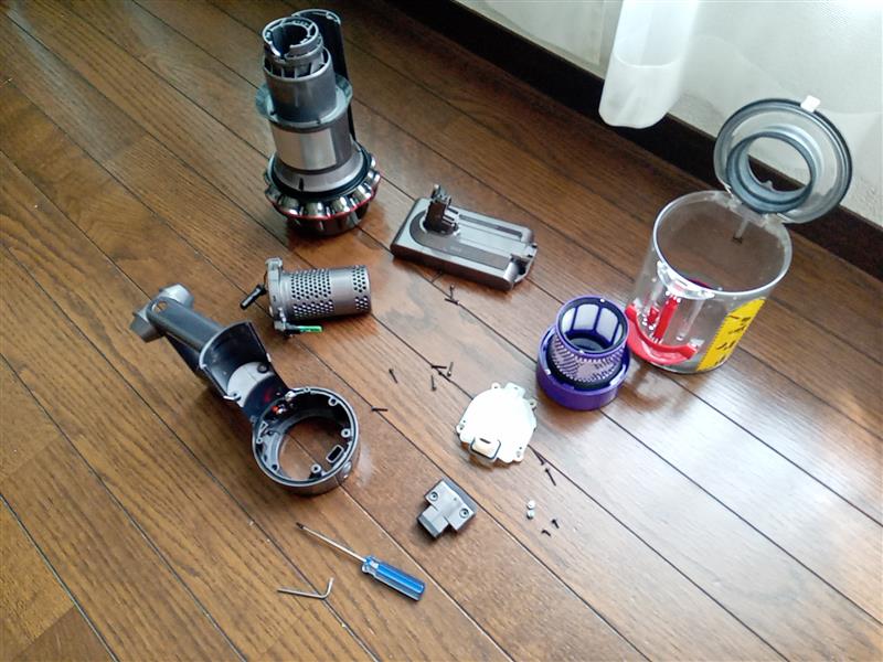 備忘録 dyson V10(SV12)を修理してみた②（その他 いろんなの）by