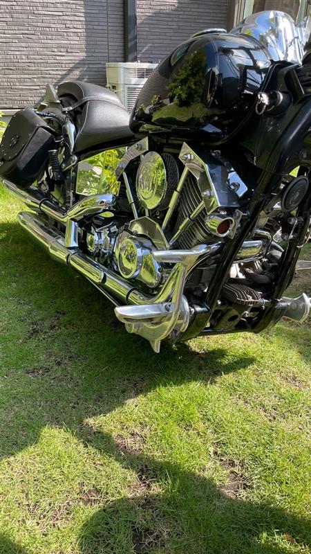 純正マフラー取外し PART1（ヤマハ ドラッグスター400）by Punkymar