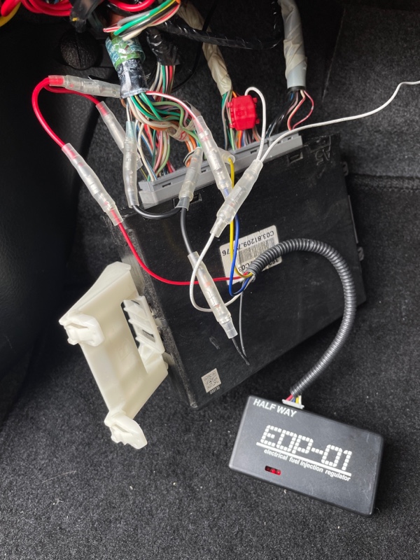 サブコンEDP-01 取付（ダイハツ エッセ・L235S/245S）by D@i-chan