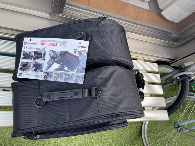 サイドバッグ取付 DH725 DAYTONA×ヘンリービギンズ（カワサキ Ninja ZX