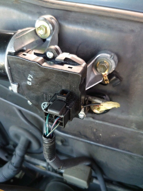 ランクル80 フロントワイパーモーター (他車種流用)交換（その他