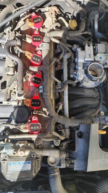 純正イグニッションコイル→HSP製強化イグニッションコイルへ交換