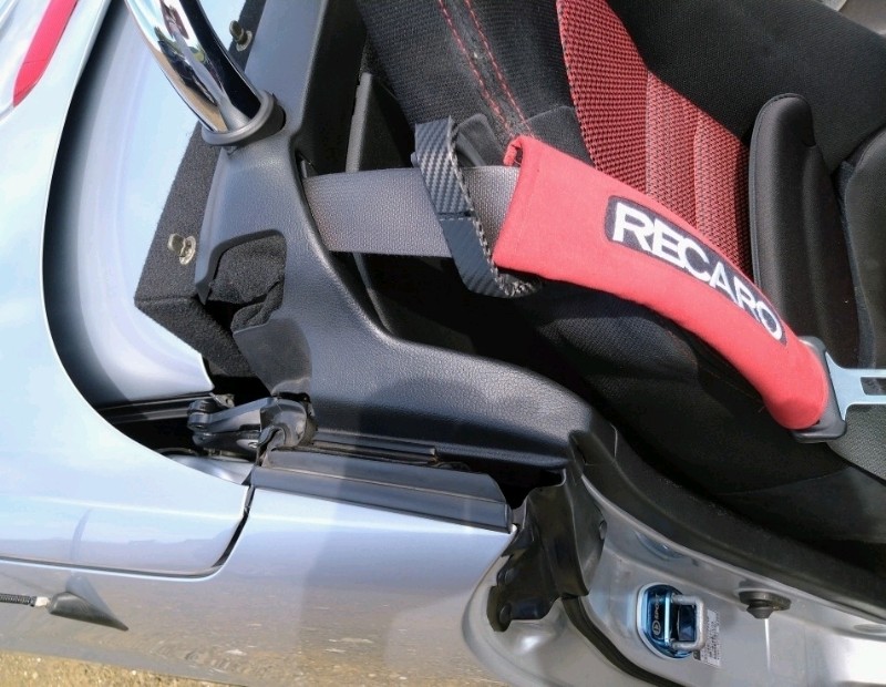 シートベルトガイド改良（ダイハツ コペン・L880K）by hirahira7