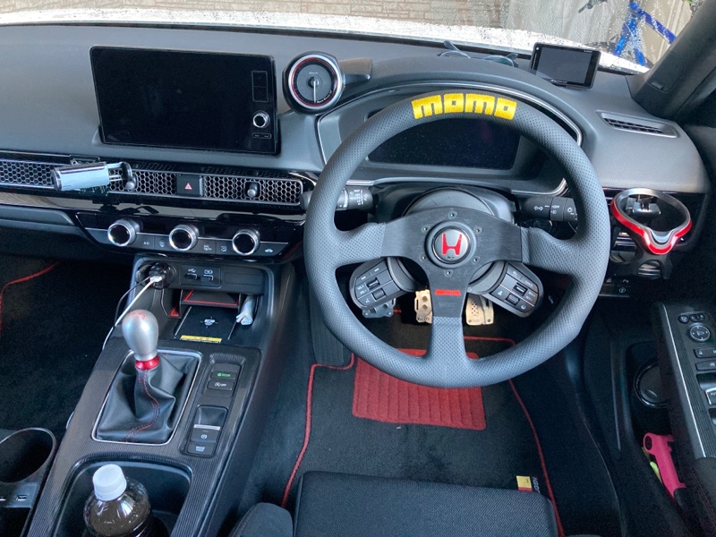 その1）ステアリング交換・スイッチ移設キット取付け（ホンダ シビック