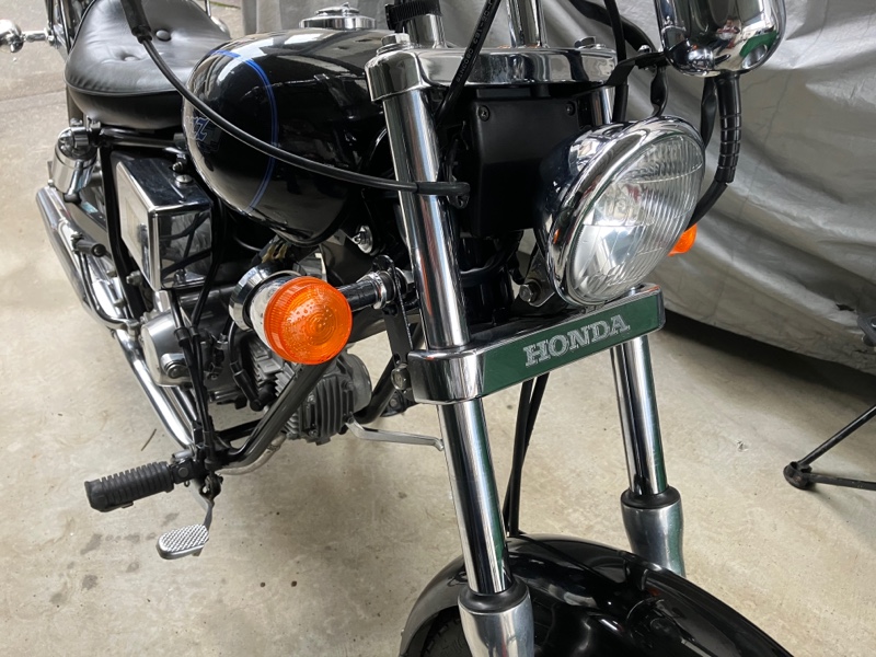 ウインカーステーやり直し その1（ホンダ ジャズ（バイク））by すなめ