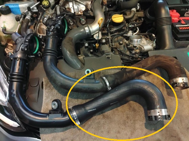 インテークパイプ交換（ルノー ルーテシア ルノー・スポール・RM）by