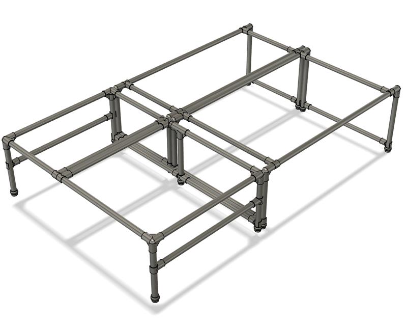 車中泊ベッド自作(3) フレーム設計編（三菱 デリカD:5・CV系