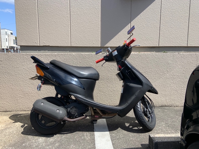 rb-works ストリートチャンバーに交換。（スズキ レッツII）by srh fab