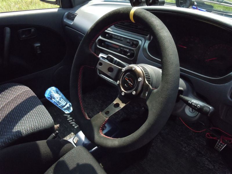 DEPO RACING ディープコーンステアリング のパーツレビュー | エッセ