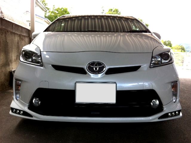 TRD フロントエアロスポイラー のパーツレビュー | プリウス(かにきち