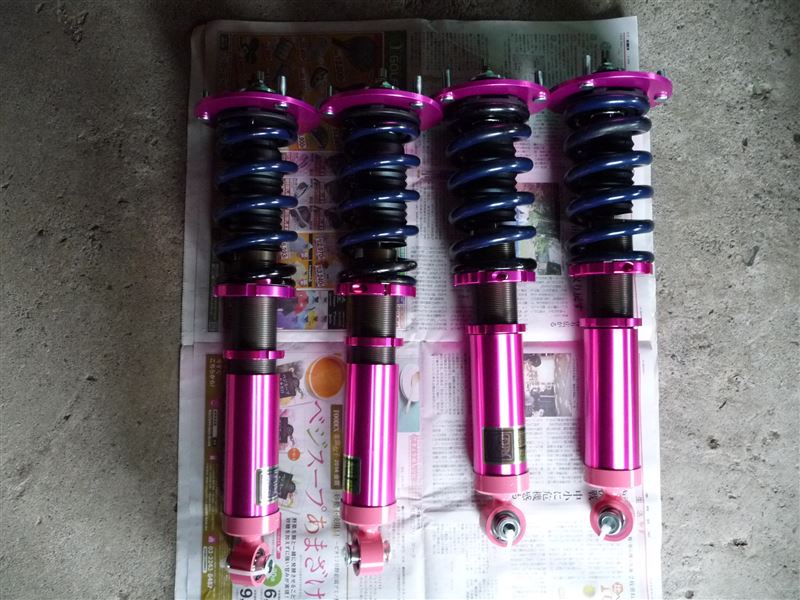 日正タイヤ 日正タイヤ ワンオフ車高調 RK-RACINGスペック のパーツ