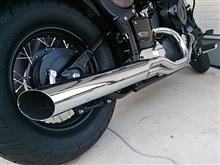 KENTEC 極太スラッシュカット2in1マフラー のパーツレビュー