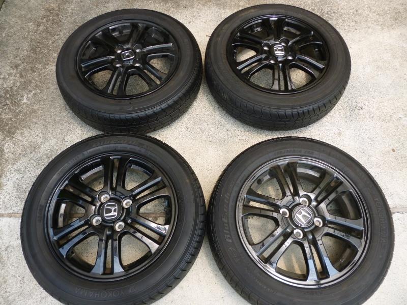 ホンダ(純正) N BOXカスタム2トーンスタイル純正タイヤ・アルミ