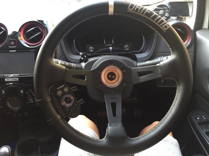 メーカー不明 ハンドル脱着式 ステアリングボス クイックリリース