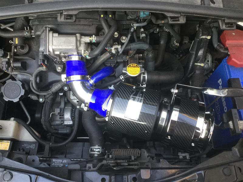 SATISFACTION CARBON CHAMBER AIR INTAKE KIT のパーツレビュー | iQ