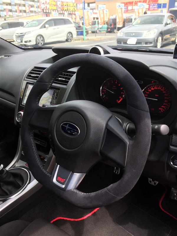 STI ステアリングホイール(ウルトラスエード) のパーツレビュー | WRX