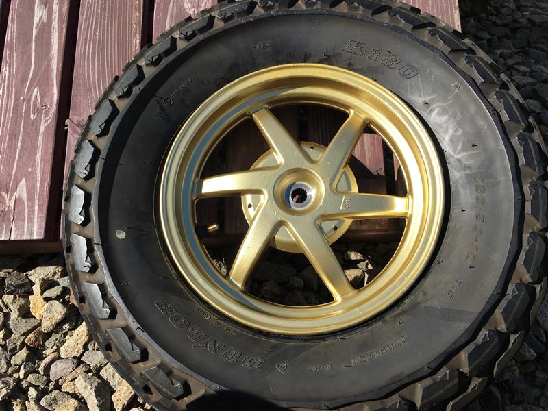 ホンダ(純正) ZX ディオ リアホイール のパーツレビュー | ズーマー(え