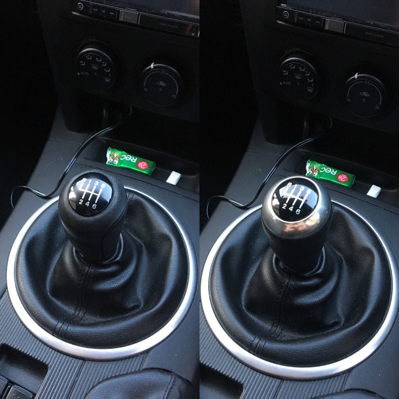 マツダ(純正) シフトノブ（本革／アルミ） のパーツレビュー