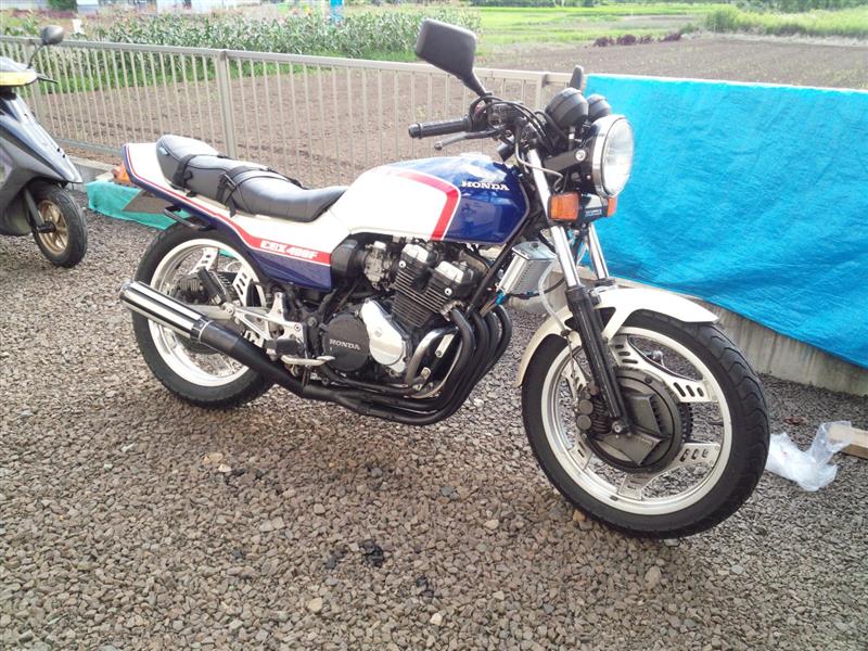 モリワキ フォーサイト当時物 のパーツレビュー | CBX400F(dekatomo
