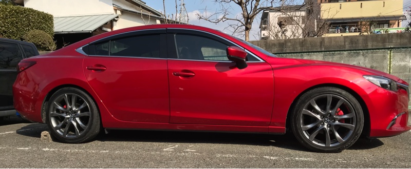 AutoExe ローダウンスプリング のパーツレビュー | アテンザセダン