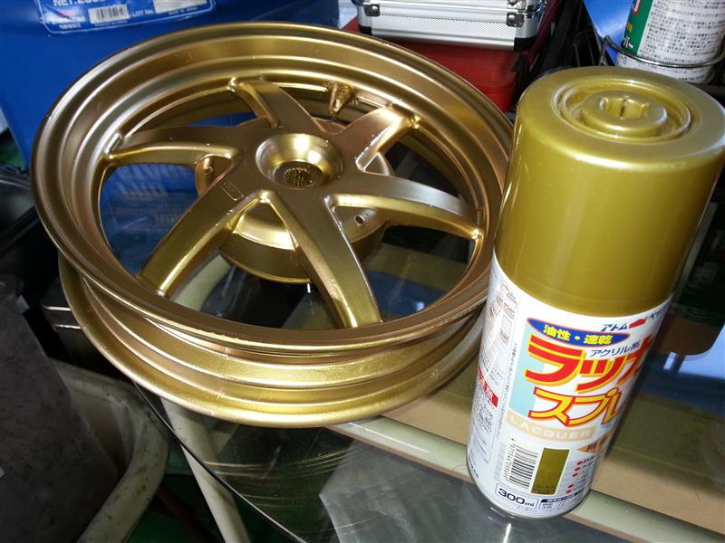 ホンダ(純正) DIO ZXホイール のパーツレビュー | ズーマー(五十路