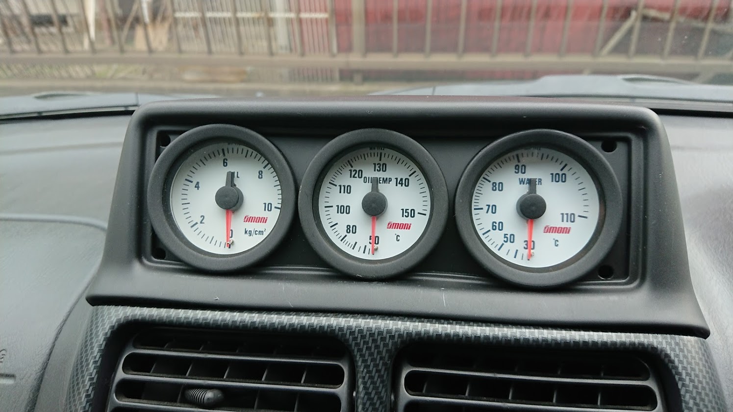 OMORI / 大森メーター 52 Φ 3連メーター(油圧・油温・水温) のパーツ