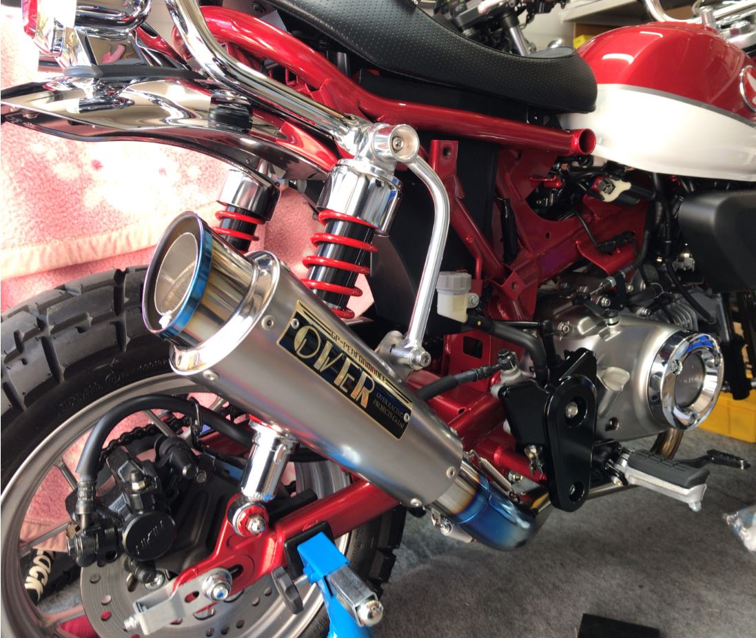 OVER RACING GP-PERFORMANCE フルチタン RS-R のパーツレビュー