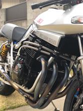 カタナ1100 アールズ製オイルクーラーキット のパーツレビュー