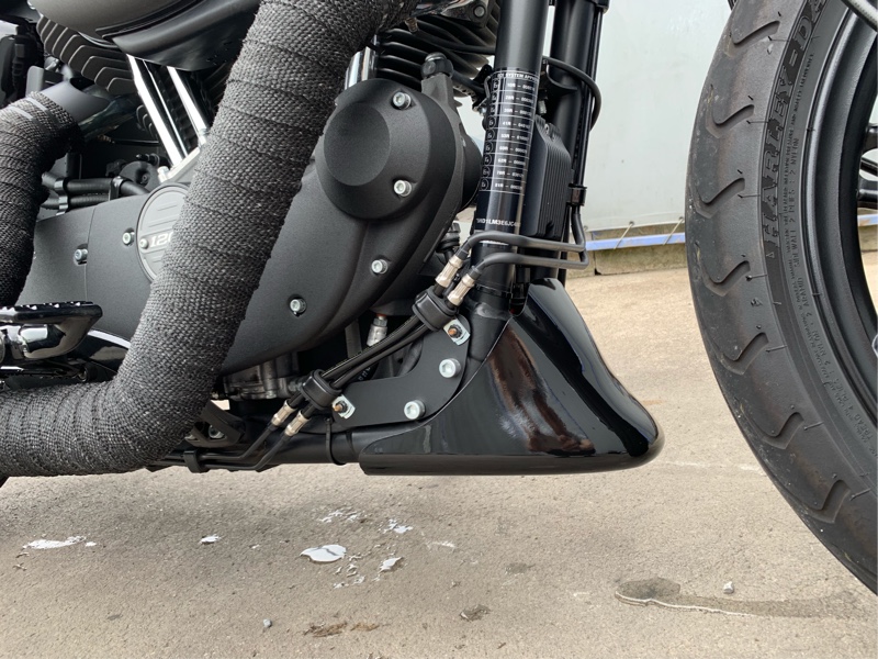 メーカー不明 スポーツスター チンスポイラー のパーツレビュー